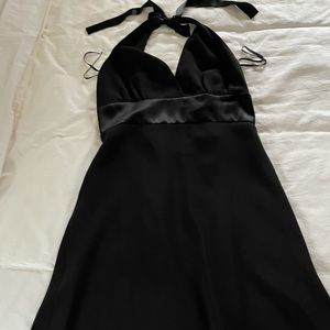 Black Jones New York Halter Cocktail Dress